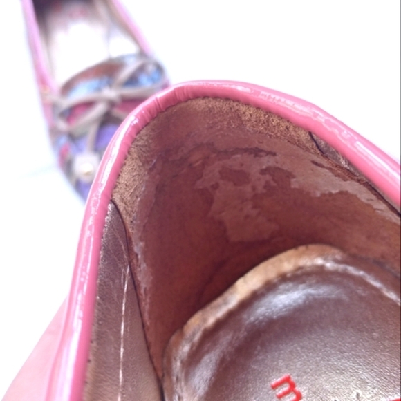 🩷Marc Joseph New York Cypress Hill Multi Camelia Snake Leather Moccasin S… - Picture 10 of 14